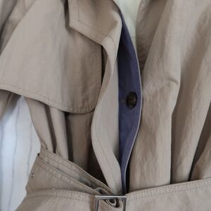 Dawn Levy Tan Trench Coat